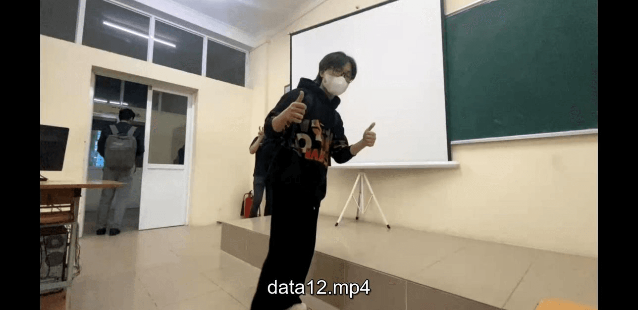 Surveillance frame normal lighting