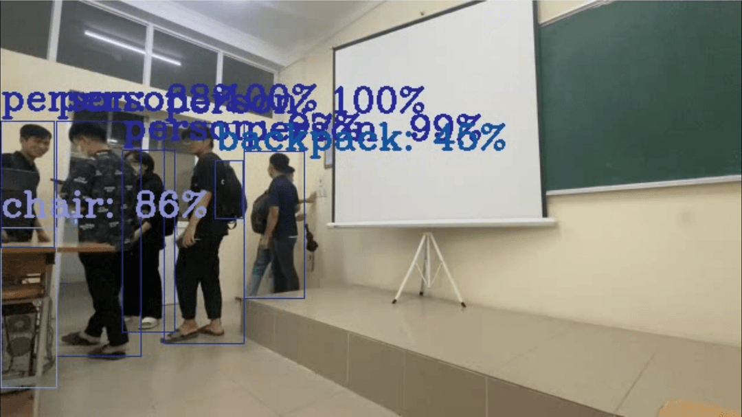 CNN detection result